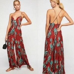 Free People Alissa Tropical jumpsuit